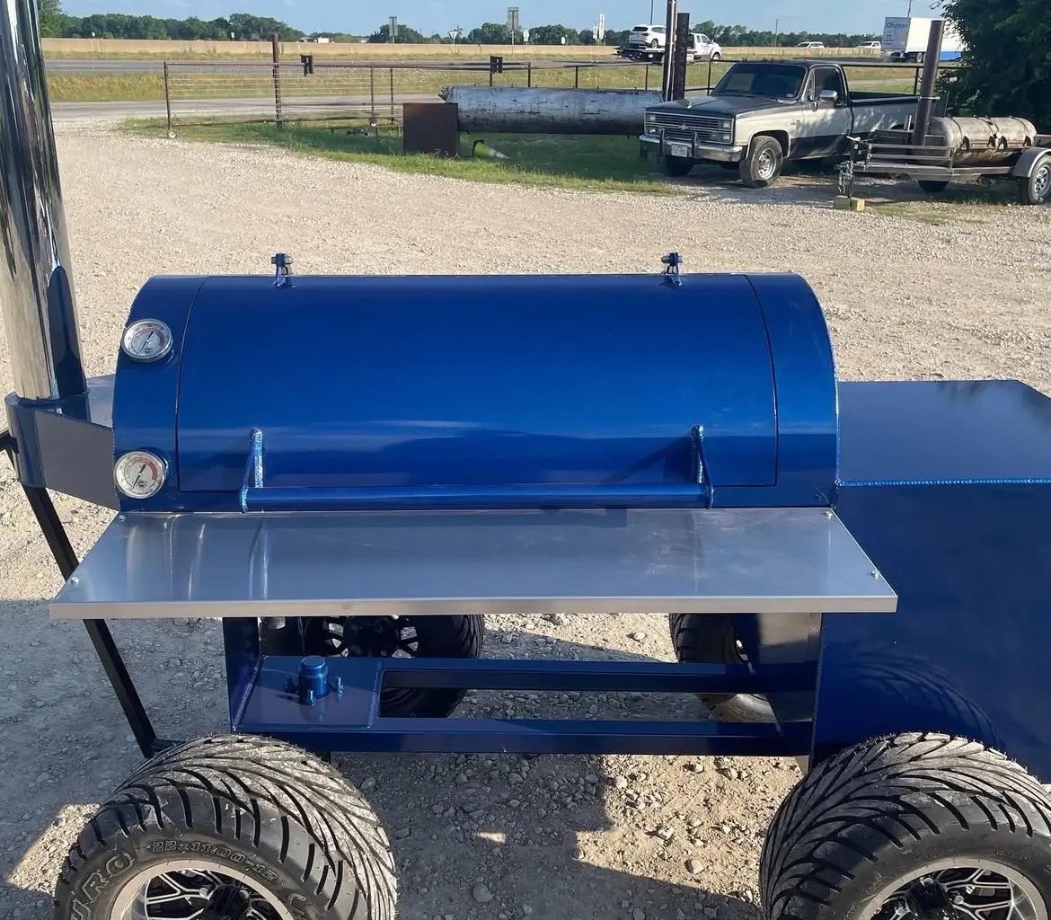 60 gallon smoker pit