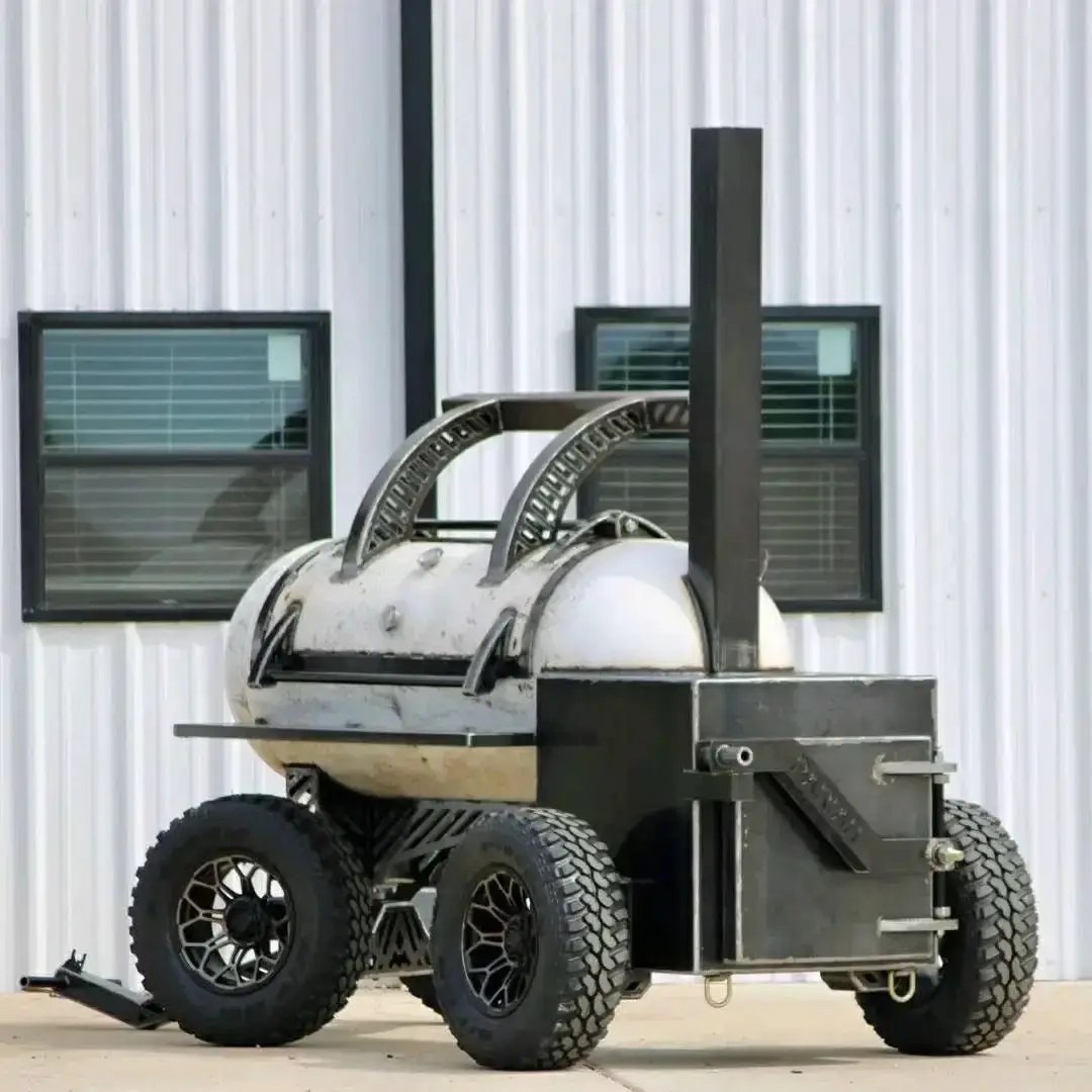 90 gallon smoker machine