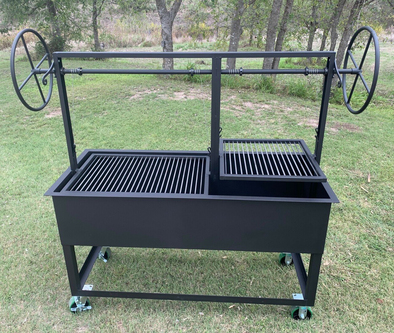NorCal Ovenworks 4614 Split Santa Maria Grill Cart - Image 5