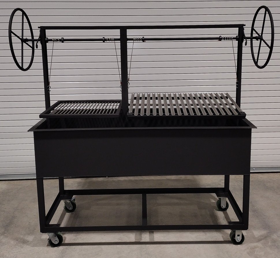 NorCal Ovenworks 4614 Split Santa Maria Grill Cart - Image 9