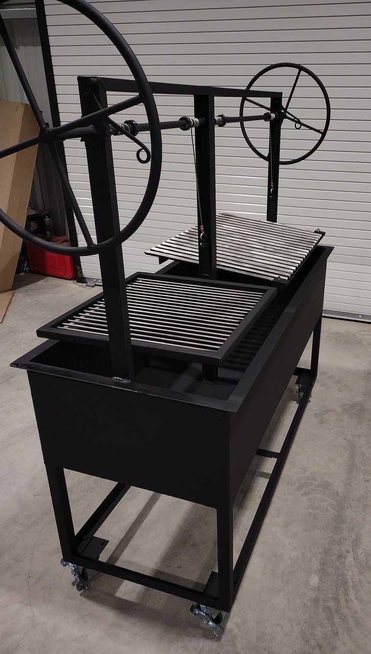 NorCal Ovenworks 4614 Split Santa Maria Grill Cart - Image 8