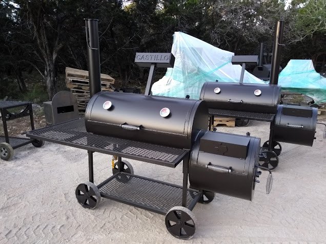 Matt’s BBQ Pits 2040 Premium Round Firebox Pit Smoker